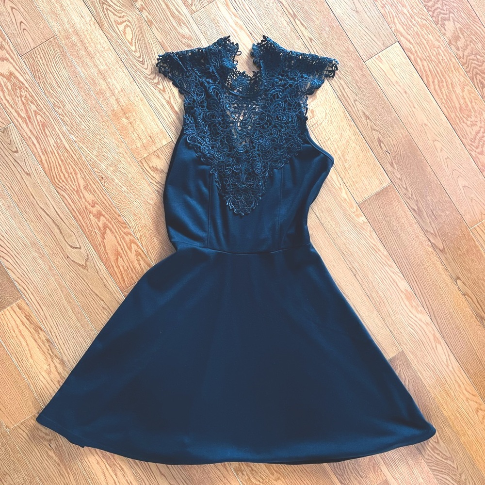Rue 21 black lace dress